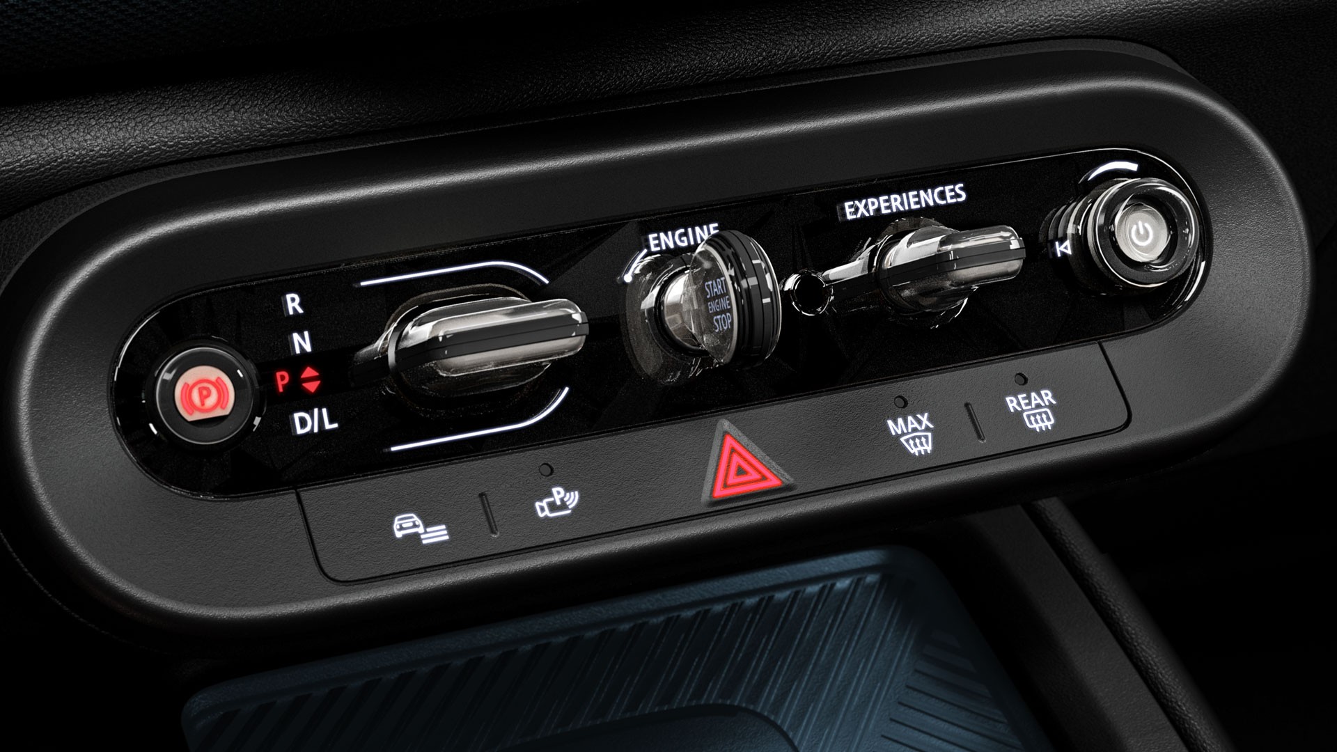 All-Electric MINI Countryman - interni - interruttori